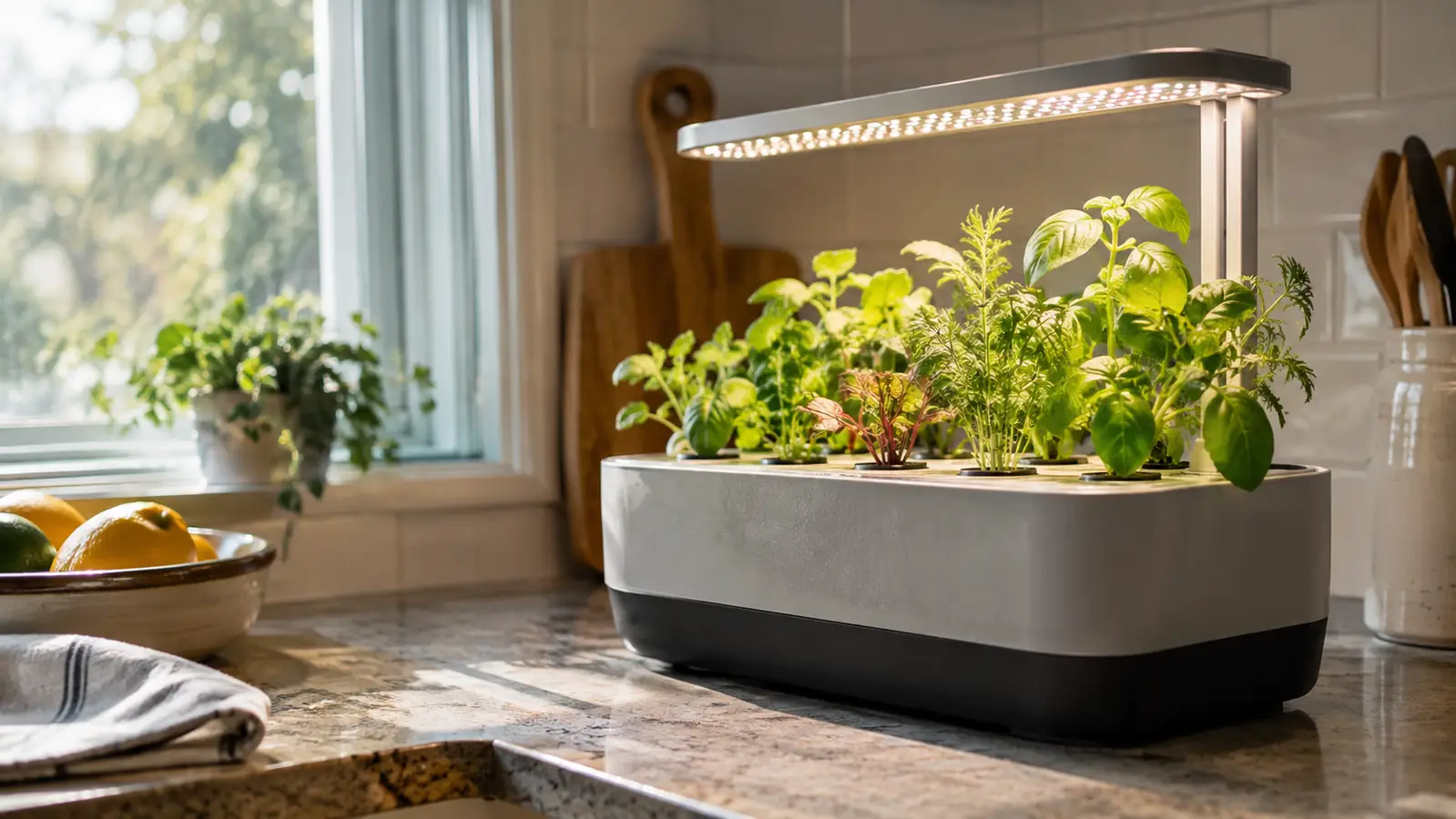 10 Reasons a Countertop Garden Works for Beginners